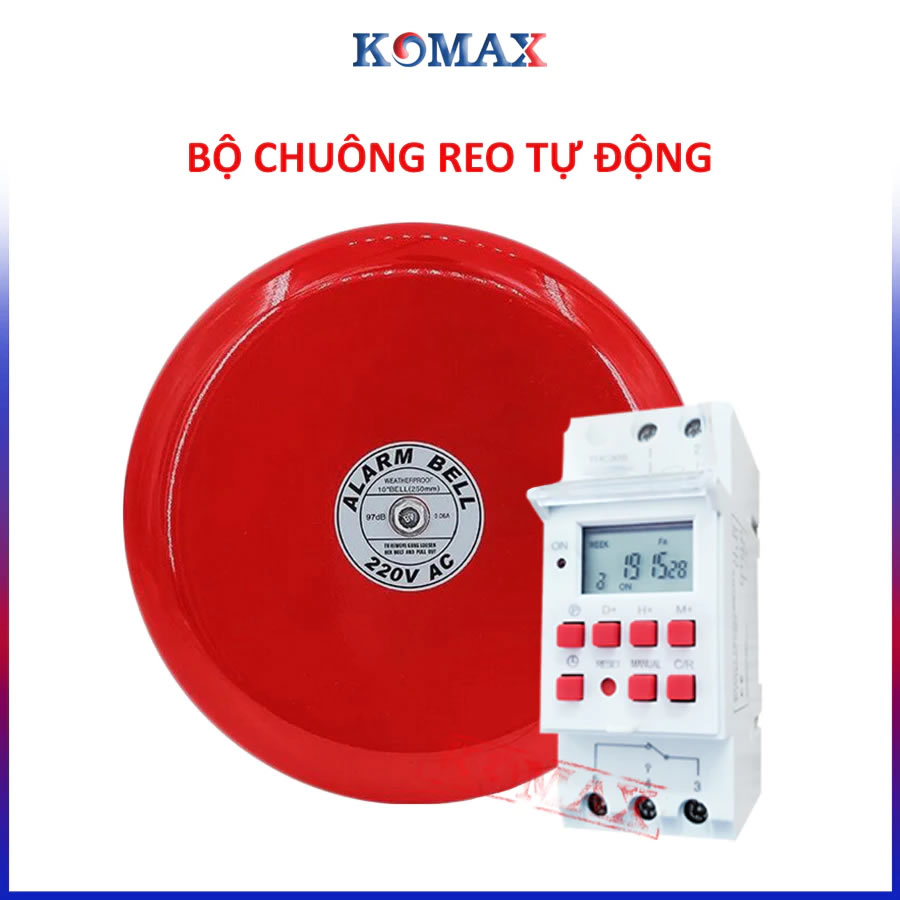 Chuông hẹn báo giờ ra vào cơ quan trường học nhà máy công ty